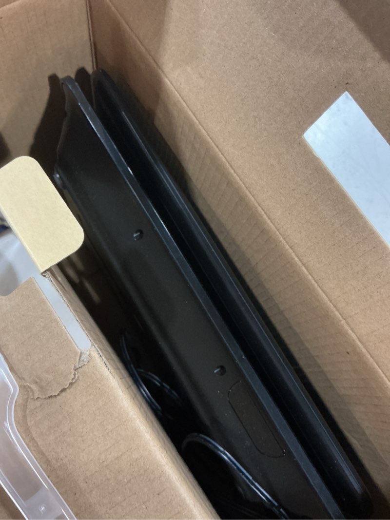 Condition photo showing Good Condition for dbpower 11.5" portable dvd player, 5-hour built-in rechargeable battery, 9" swivel screen, support cd/dvd/sd card/usb, remote control, 1.8 meter car charger, power adaptor and car headrest (black)