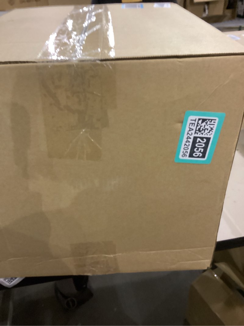 Condition photo showing As Is for BINO | Plastic Organizer Bins, X-Large - 4 Pack | The SOHO Collection | Multi-Use Organizer Bins | Pantry & Freezer Bin | Plastic Storage Containers | Bin for Home & Kitchen Org Clear X-Large