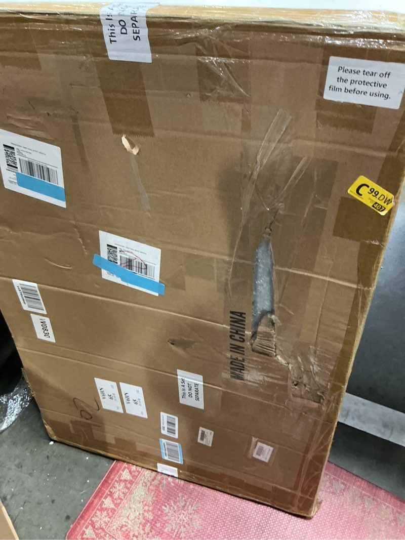 Condition photo showing Good Condition for Blulu 4 Pcs Aluminum Composite Panel 36"x24", 1/8" Thick Rectangle Composite Aluminum Sheet for Industry Crafting Handcraft DIY Projects, Brushed Silver 36"x24" Brushed Silver 4