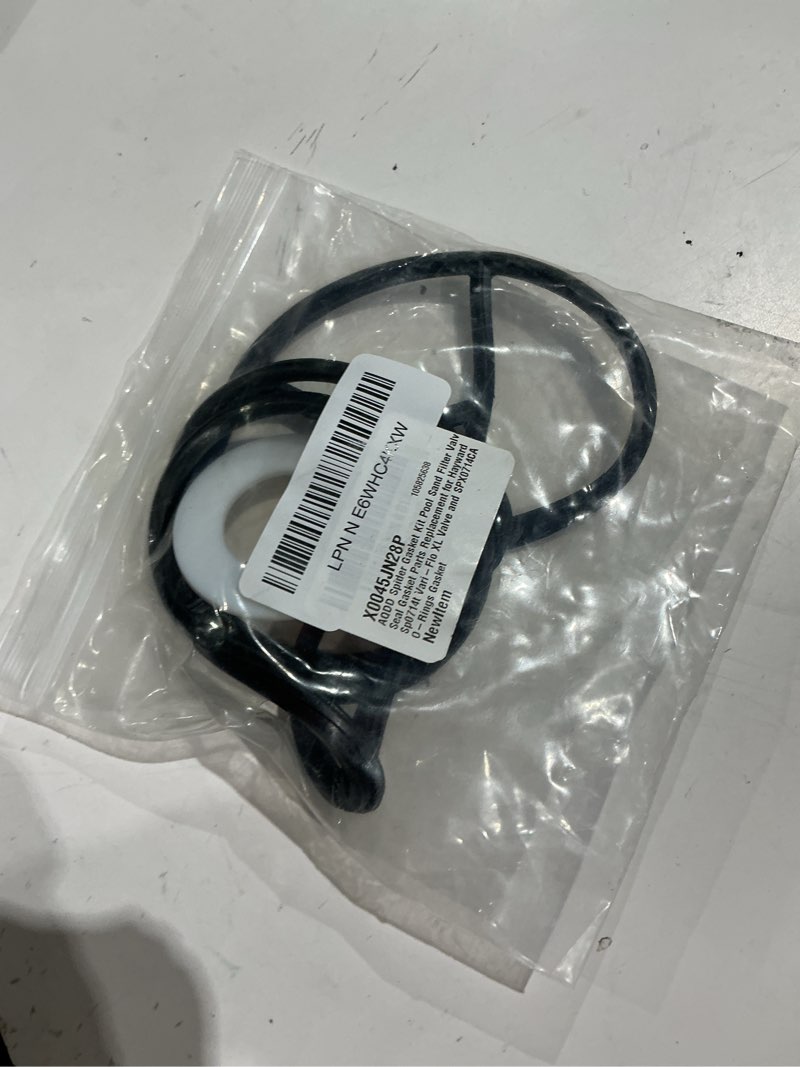Condition photo showing Good Condition for spider gasket kit pool sand filter valve seal gasket parts replacement for hayward sp0714t vari-flo xl valve and spx0714ca o-rings gasket