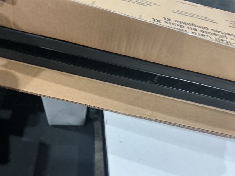 Condition photo showing Good Condition for coscoproducts cosco xl 38.5" fold-in-half card table w/handle, black, indoor & outdoor, wheelchair accessible