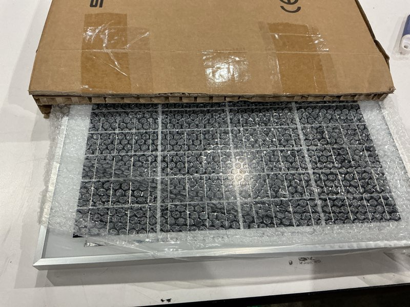 Condition photo showing Good Condition for solperk solar panel kit 30w 24v, intelligent waterproof 10a pwm controller, home outdoor solar battery charger for rv car boat marine tractor camping, 24 volt batteries solar panel charger (30w 24v)