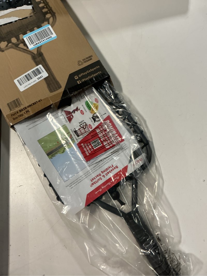 Condition photo showing New/Like New for gosports fungo baseball racket for fly balls, grounders, and line drives - baseball and softball training equipment for coaches and parents