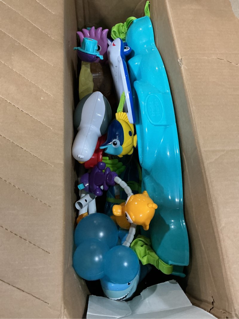 Condition photo showing Good Condition for bright starts disney baby finding nemo sea of activities baby activity center jumper with interactive toys, lights, songs & sounds, 6-12 months (blue)