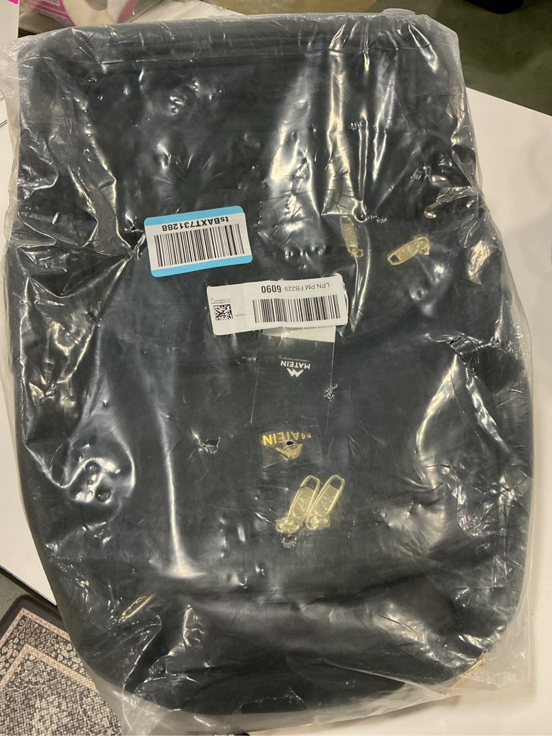 Condition photo showing As Is for MATEIN Rolling Backpack for Women, 17 inch Water Resistant Wheeled Laptop Backpack, Large Carry On L