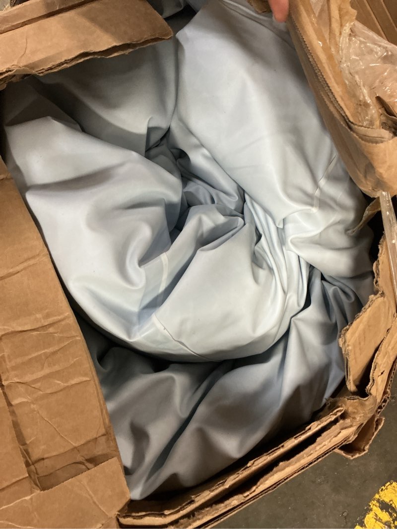 Condition photo showing As Is for VEVOR 24-ft Round Above Ground Pool Liner, Overlap Pool Liners, Thickend Upgraded Gauge Vinyl, 48-to-54inch Wall Height, Designed for Steel Sided Above-Ground Swimming Pools Thickend 24FT Round