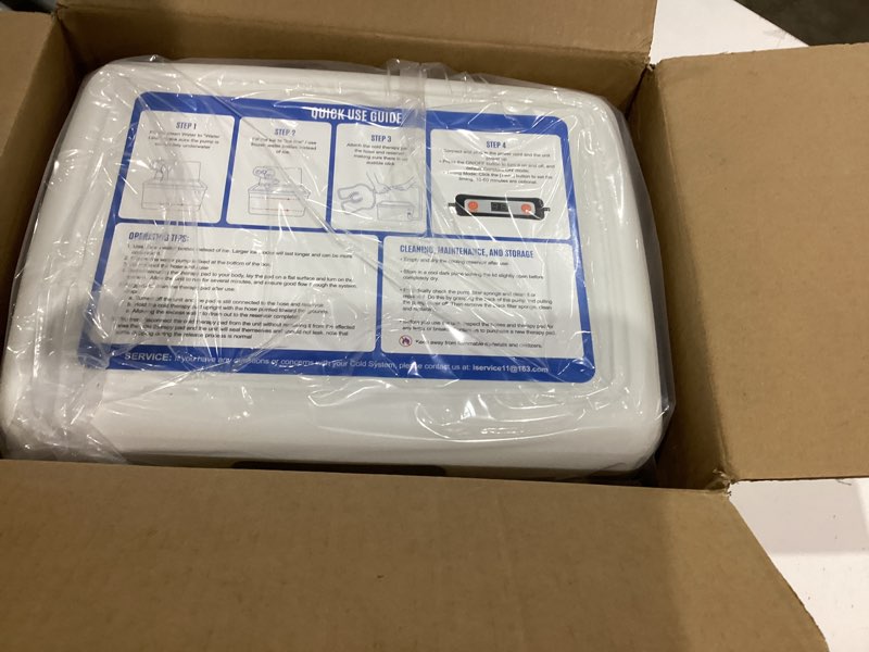 Condition photo showing New/Like New for Ice Machine for Shoulder After Surgery Recovery, Timer Control Cold Therapy Machine, Universal Cryotherapy System Ice Therapy Machine with Leak-Proof Design for Post-Surgery Care Injury Relief L-Shoulder