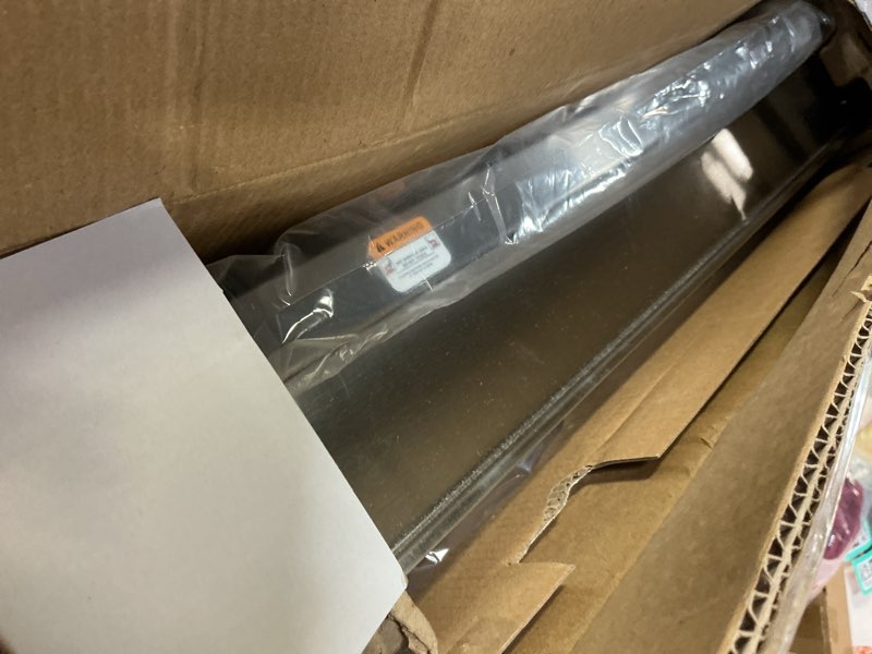 Condition photo showing Good Condition for Nutrichef Professional Stainless Steel Buffet Warmer Server with 3 Trays | Portable Hot Plate Food Warmer Station for Parties & Events | Easy to Clean | 3 See-through lids | Max Temperature 175F 3 Pot 3.5 Quart