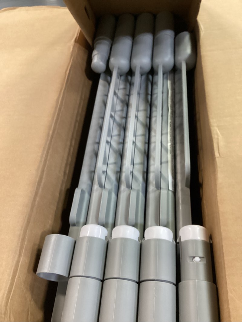 Condition photo showing Good Condition for Evenflo Versatile Play Space Adjustable Play Area, Plastic, 8-Panel (Cool Gray) 8 Panel Cool Gray Play Space