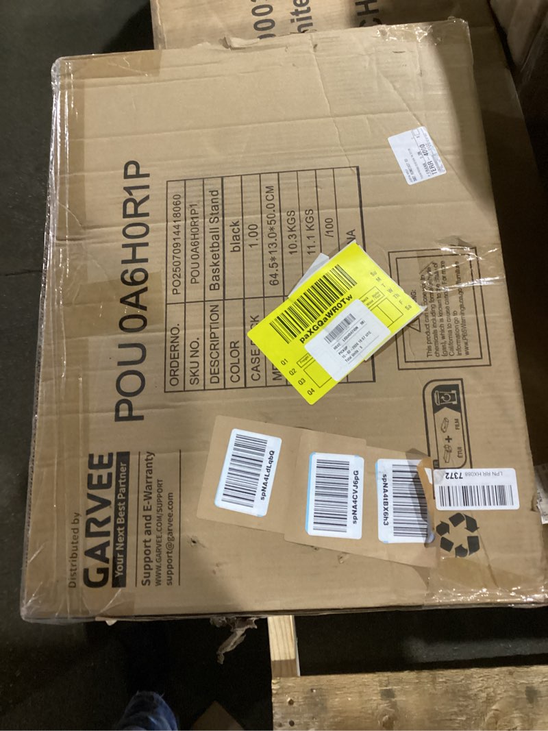 Condition photo showing Good Condition for Silverback In-Ground Basketball Hoops, Adjustable Height Tempered Glass Backboard and Pro-Style Flex Rim. - Multiple Styles Available 54 inch clear