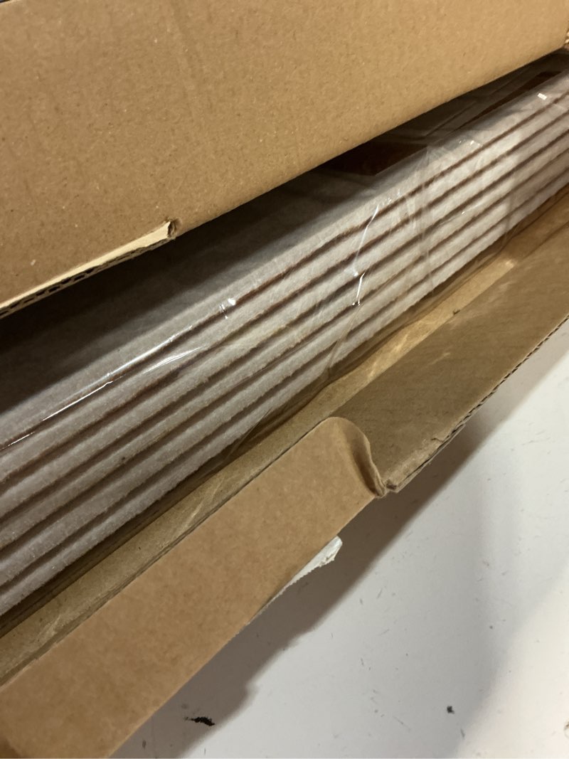 Condition photo showing Good Condition for acoustical wall panels, 6-piece 23.62 x 23.62 inches art acoustic panels, decorative acoustic panels, acoustic wall panels, sound absorbing wall art, timber spiral 72 x 48 inches timber spiral