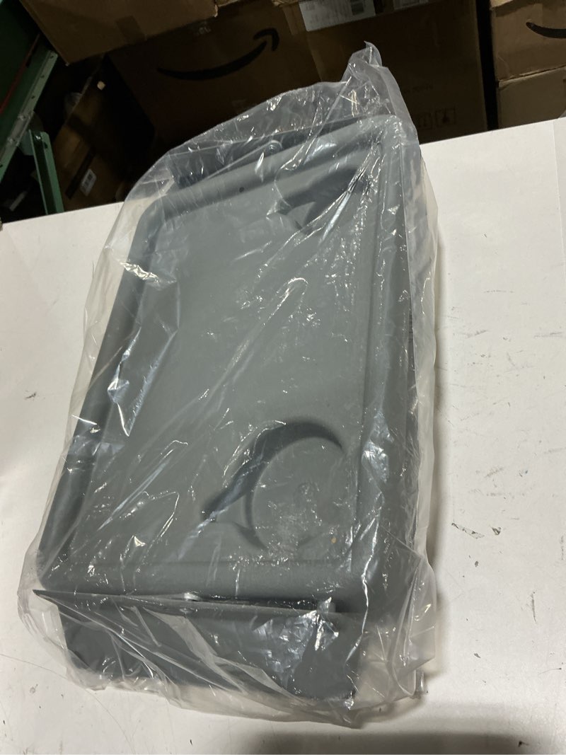 Condition photo showing Good Condition for dmi walker tray  rollator tray  mobility and walker accessory tray table fits most standard walkers  folding with two cup holders and tool free assembly  16 x 11.8