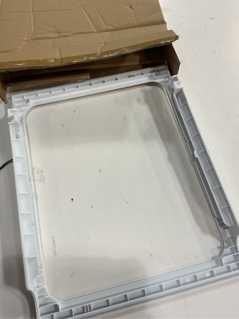 Condition photo showing Good Condition for [upgraded] w10861519 deli drawer hanger (without glass), meat drawer shelf compatible with whirlpool refrigerator wrt311/wrt318/wrt148 some models (not all), replaces: w10628698, ap5999492