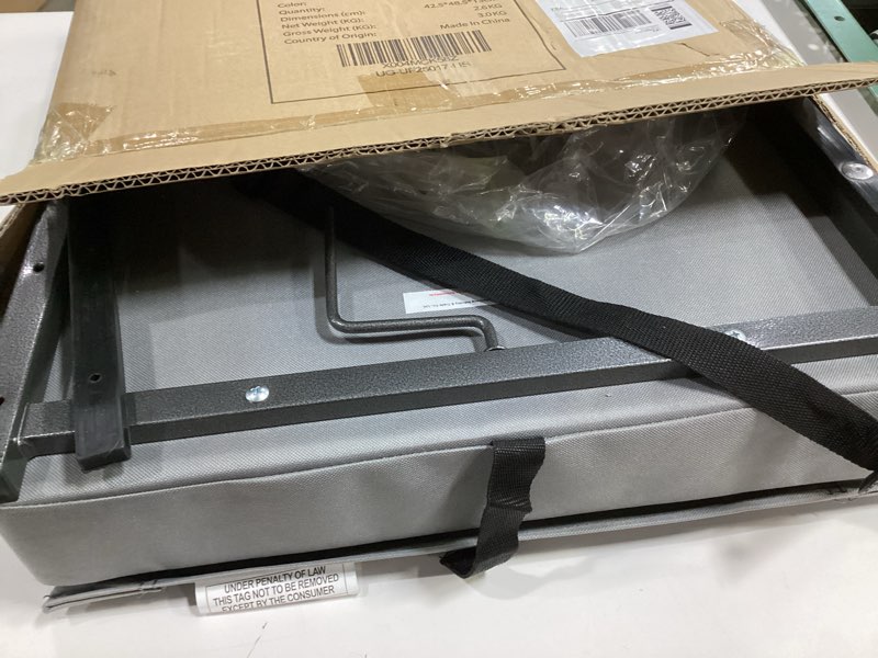 Condition photo showing Good Condition for Stadium Seats with Back Support - Padded Portable Bleacher Seat with Handle Shoulder Strap - 18.4in Wide Bleacher Chair with Back and Cushion for Sports & Outdoor Events