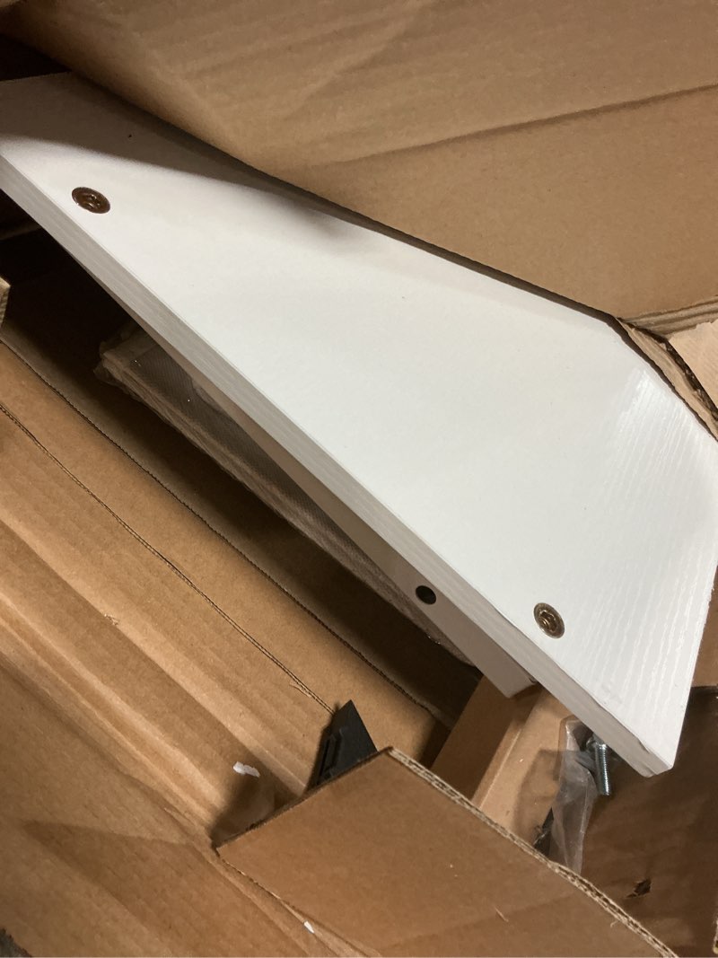 Condition photo showing Good Condition for songmics dresser for bedroom, chest of drawers, tv stand, steel, mdf, 6 non-woven fabric drawers, storage organizer unit, closet, entryway, cloud white and snow white ulgs123w01s cloud white + snow white 11.8"d x 30.2"w x 29"h (6 drawers)
