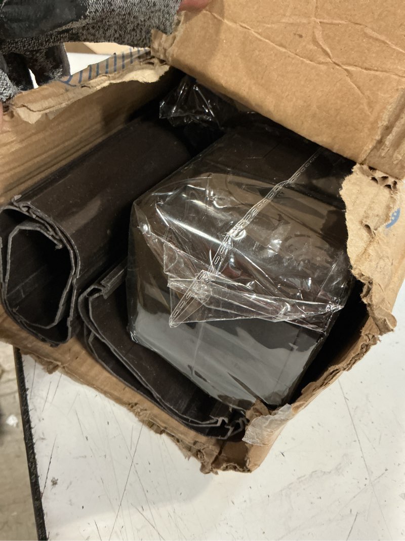 Condition photo showing Good Condition for lbg products 4" w 17 ft mini split line set cover, pvc decorative pipe line cover kit for ductless mini split air conditioner accessories, central ac and heat pump,brown
