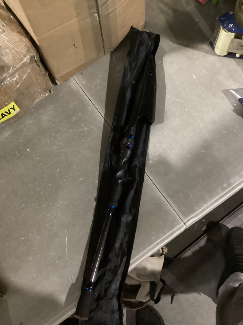 Condition photo showing New/Like New for Sougayilang Fishing Rod and Reel Combo, Telescopic Casting Rod Baitcasting Reel with Carrier Bag Baitcaster Combo for Freshwater Saltwater C-Fishing Rod and Reel 7ft with Left Handle