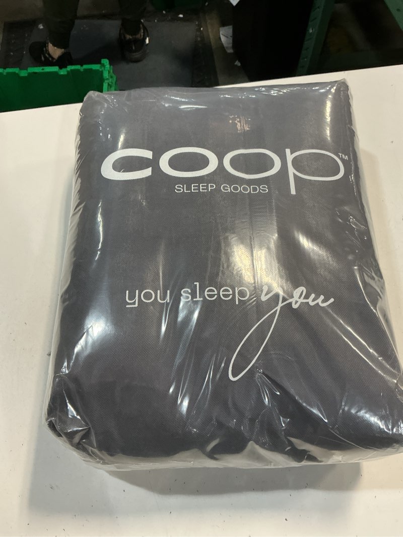 Condition photo showing New/Like New for coop home goods essence down alternative pillow set of 2, king size, best pillows for sleeping, adjustable alternative to down pillows, luxury hotel pillow for back, stomach or side sleepers essence king classic