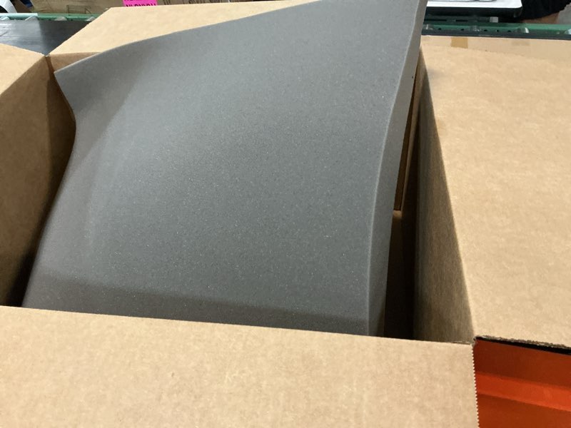 Condition photo showing As Is for couch cushion support for sagging seat, 22x22x2 inches high-density foam sofa cushions support, under cushion sag repair, grey set of 1 22"l x 22"w x 2"h grey-1pc