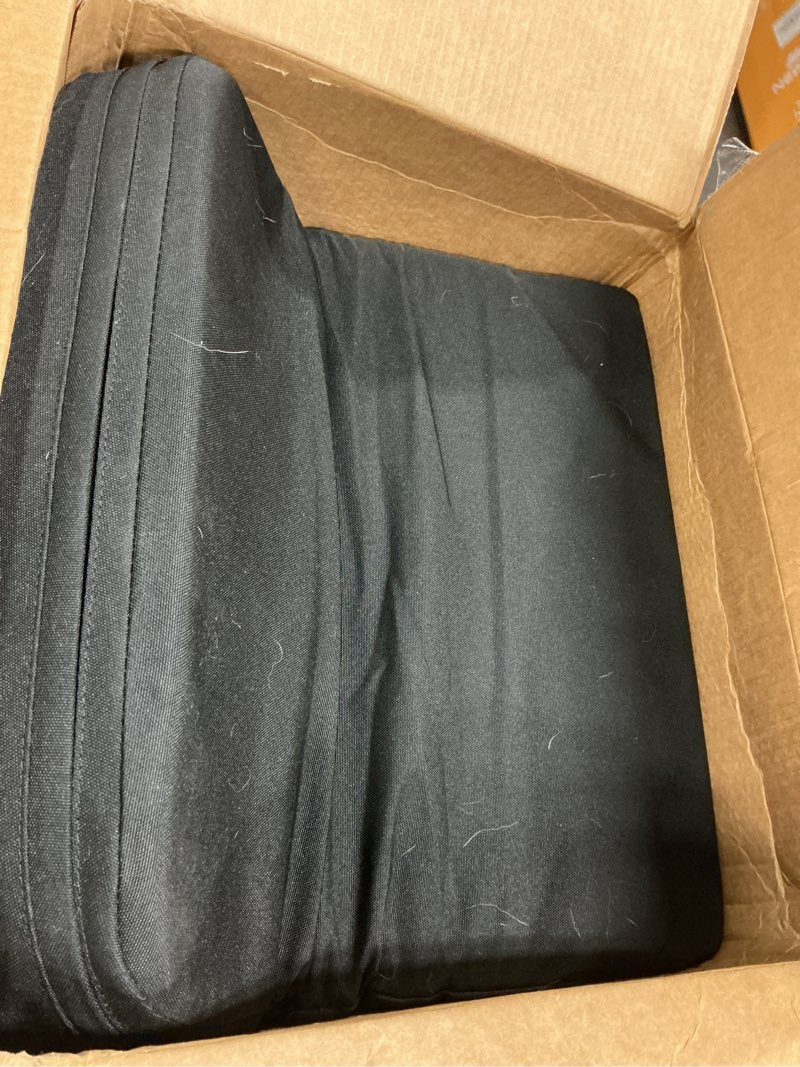 Condition photo showing As Is for extra large office chair cushion (19"x17"x3"), seat cushion with honeycomb message dots & high-resilient foam for back & tailbone pain relief, butt pillow for long sitting, car seat, wheelchair, floor