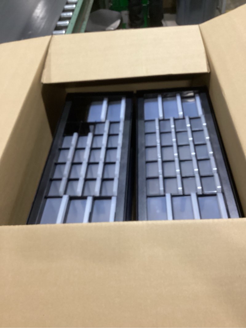 Condition photo showing New/Like New for IRIS USA Plastic Drawer Storage Organizer, 2-Pack, 26-Drawer Teacher Toolbox Bead Small Parts Organizer Cabinet for Hardware Crafts Nuts Bolts Tools Sticker Business Scrapbook Art Hobby Garage - Black