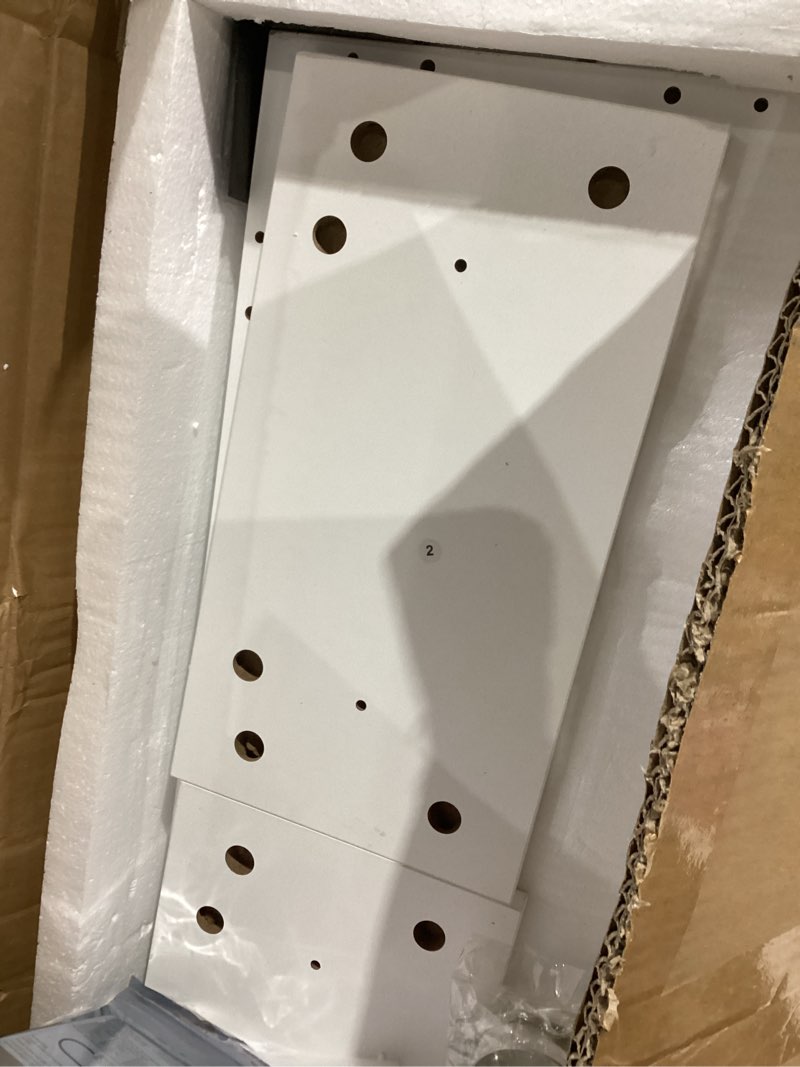 Katrawu 55" Floating TV Stand with LED Light, Floating TV Stand Wall Mounted, Floating Entertainment