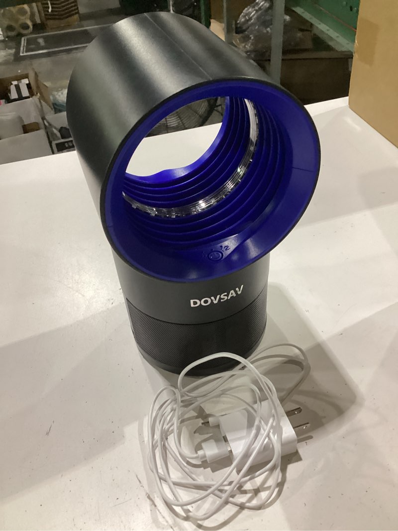 Condition photo showing Good Condition for fruit fly trap for indoors, blue bug zapper indoor with suction & timer | uv light lures fruit flies/gnats, timer 6/12hrs, plug in fly trap with suction, kid & pet applicable, low noise, 10 refills