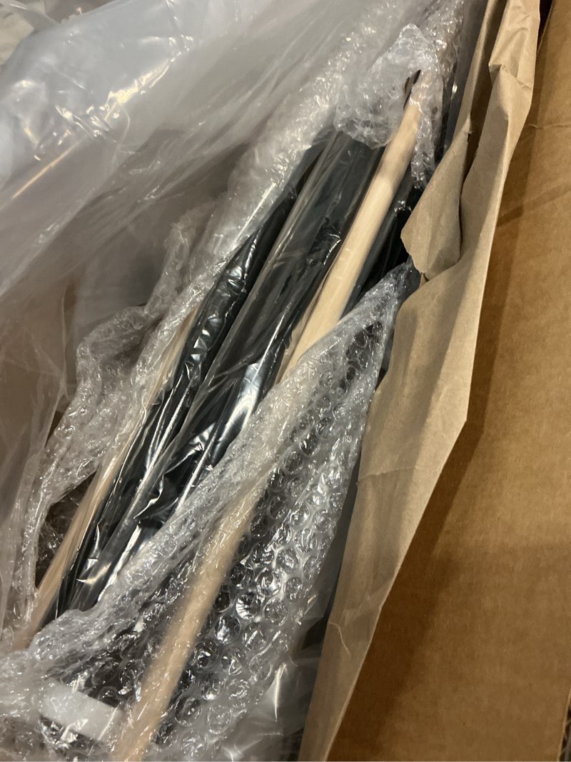 Condition photo showing New/Like New for Wettarn 8 Sets Pool Sticks 2 Piece 58 Inch Bar Billiard Pool Cue Table 12 oz 13 mm Glue for Tips Hardwood Wooden Cue Sticks for Adults, Beginner, Father Day, Men, Player, Starter, Club, Party