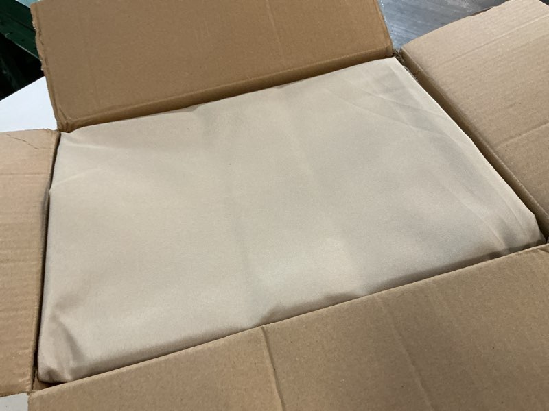 Condition photo showing New/Like New for outdoor curtains for patio waterproof - 6 panels privacy weatherproof outside curtains with grommets for pergola, gazebo, porch, cabana, balcony, 54 x 84 inch, cream cream 54"w x 84"l (pack of 6)