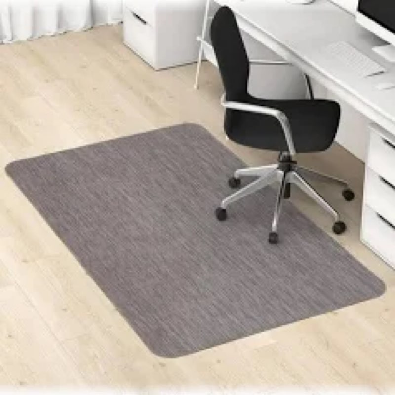 Futurwit Office Chair Mat for Hardwood Floor, 46" x 60" Desk Computer Chair Mats for Hard Wood, Anti