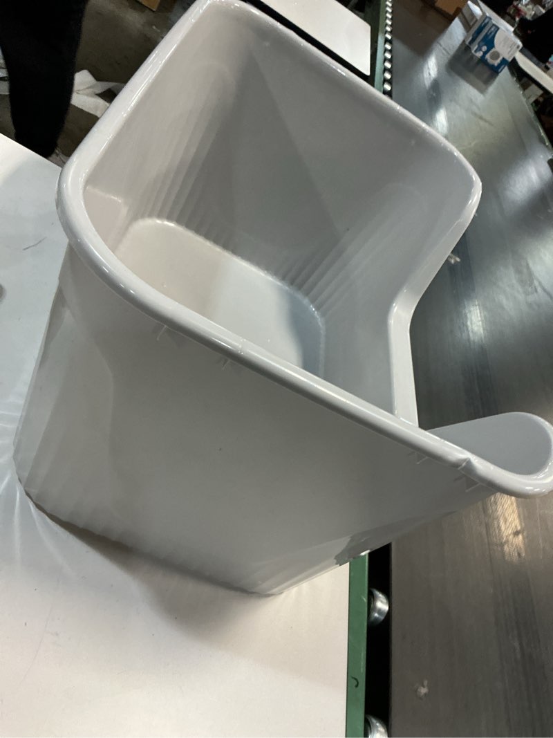 Condition photo showing Good Condition for Extra Large Litter Box with High Sides 25.27" Lx17.83 Wx13.11 H,Anti-Splashing,Tool-Free Assembly,Multi Kitty Cat Litter Box,Jumbo (Grey)