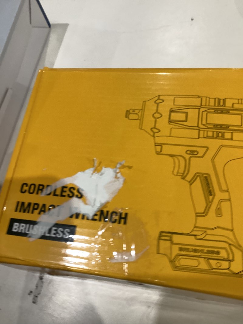 cordless impact wrench 1/2 inch for dewalt 20v battery, impact wrench 1360n.m(950ft-lbs) high torque