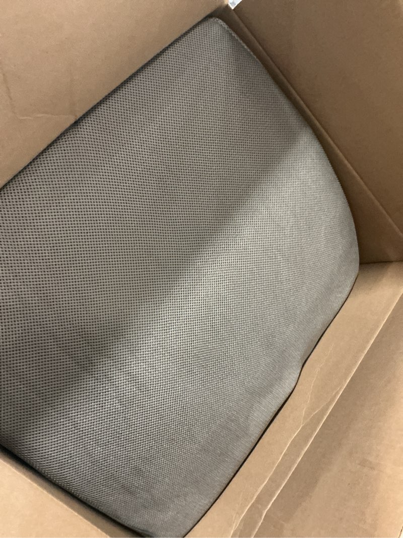 Condition photo showing Good Condition for balapet recliner cushions for long sitting, egg crate foam recliner cushion for elderly reduces muscle fatigue and provides air flow, extra large non-slip seat cushion with back support(20*20*4in) gray 20×20×4in