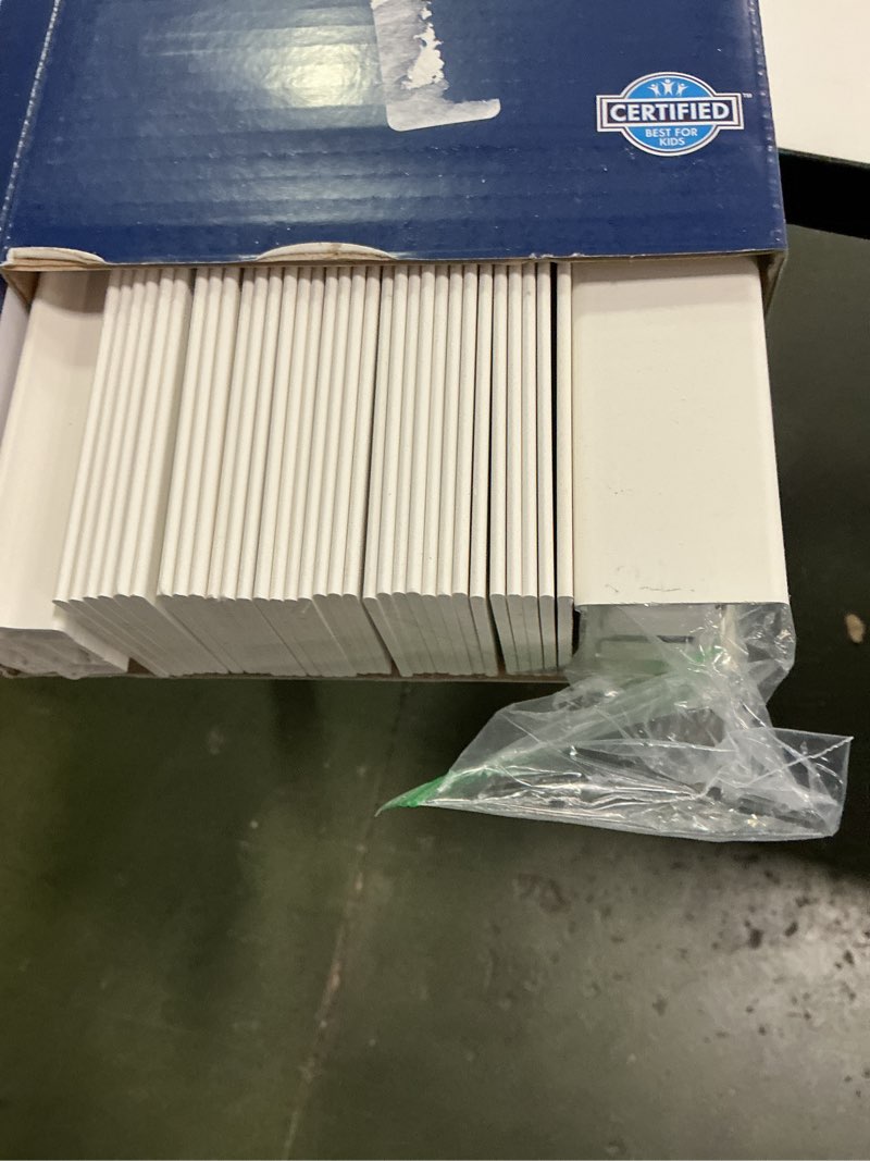 Condition photo showing Good Condition for Open Box Levolor 2.5-in Cordless White Faux Wood Blinds 47x72