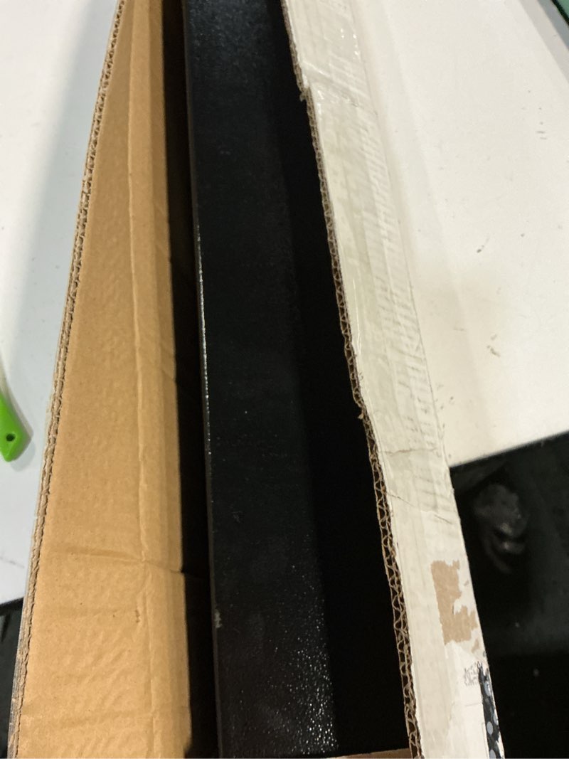 Condition photo showing Good Condition for mail boss 7121, black in-ground mounting post, 43 x 4 x 4 inches, for use with mailbox