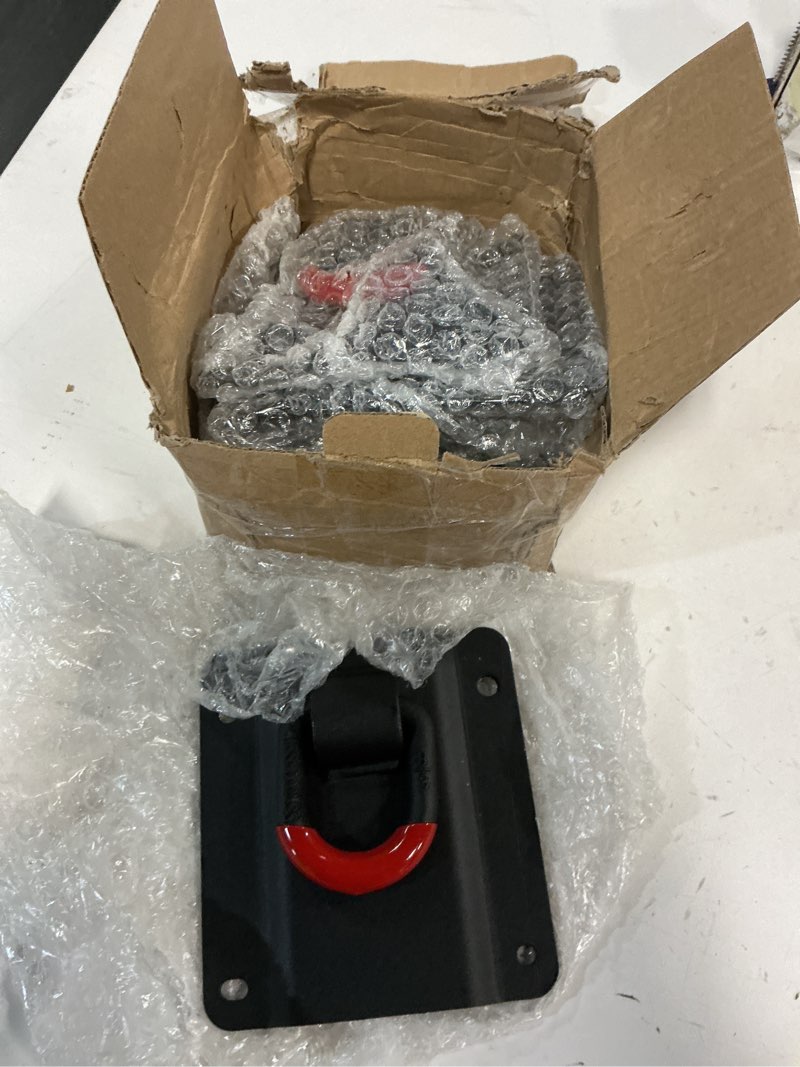 Condition photo showing Good Condition for UNIONLUX Fit for F150 Tie Down Anchors 4 Pack, Upgarded Heavy Duty MAX 5000LBS Truck Bed Tie Down Anchors Fit For 2015-2025 Ford F150 F250 F350 & Raptor 2026 Replace# FL3Z-99000A64-B & FL3Z-9928408-AB RED HOOK
