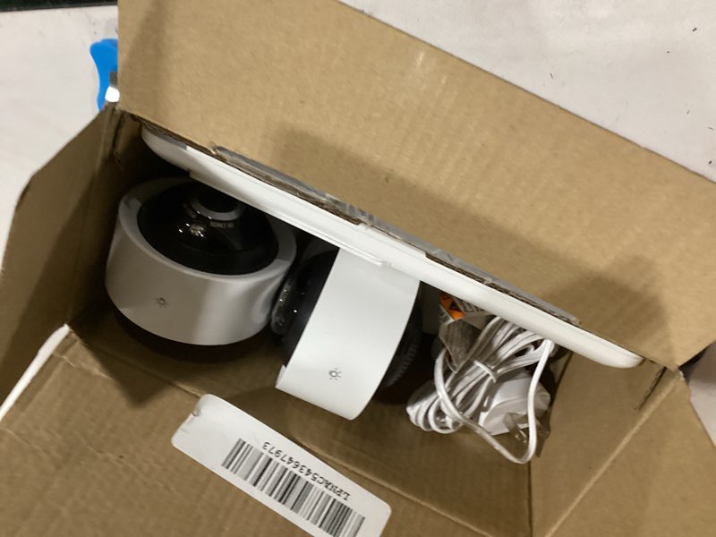 Condition photo showing As Is for VTech Advanced HQ Max Twin 7" Digital Video 2-Cameras Baby Monitor with Pan Tilt Zoom, Long Battery Life 5000mAh, IPS Screen, Adaptive Multi-Color Night Light, 2-Way Talk, HQ Display, No WiFi, White 7" HQ 2 Cams