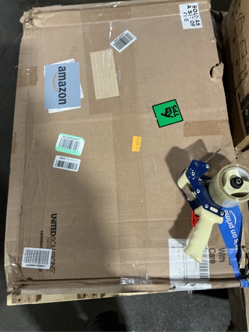 Condition photo showing item condition for Rubbermaid Roughneck Clear 95 Qt/23.75 Gal Storage Containers, Pack of 4 with Latching Grey Lids, Visible Base, Sturdy and Stackable, Great for Storage and Organization Snap-Fit Lids 95 Qt - 4 Pack