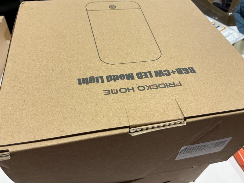 Condition photo showing New/Like New for FRIDEKO HOME 2 Pack RGB Touch Bedside Lamp for Nightstand, 3 Color Temperatures Rechargeable Battery Night Light, Dimmable Mood Lighting for Bedroom Living Room Nursery, Breastfeeding, Kids, Adult 2 PCS