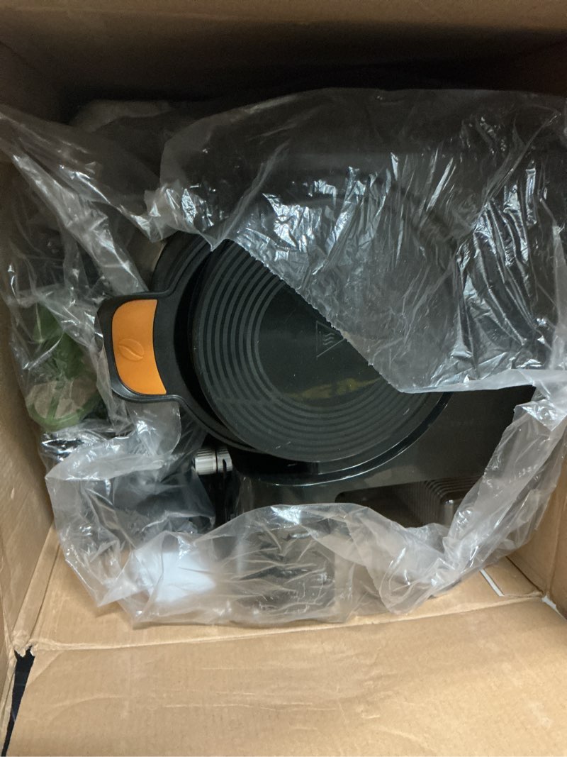 Condition photo showing As Is for hamilton beach flexbrew trio 2-way coffee maker, compatible with k-cup pods or grounds, combo, single serve & full 12c pot, black - fast brewing (49902)