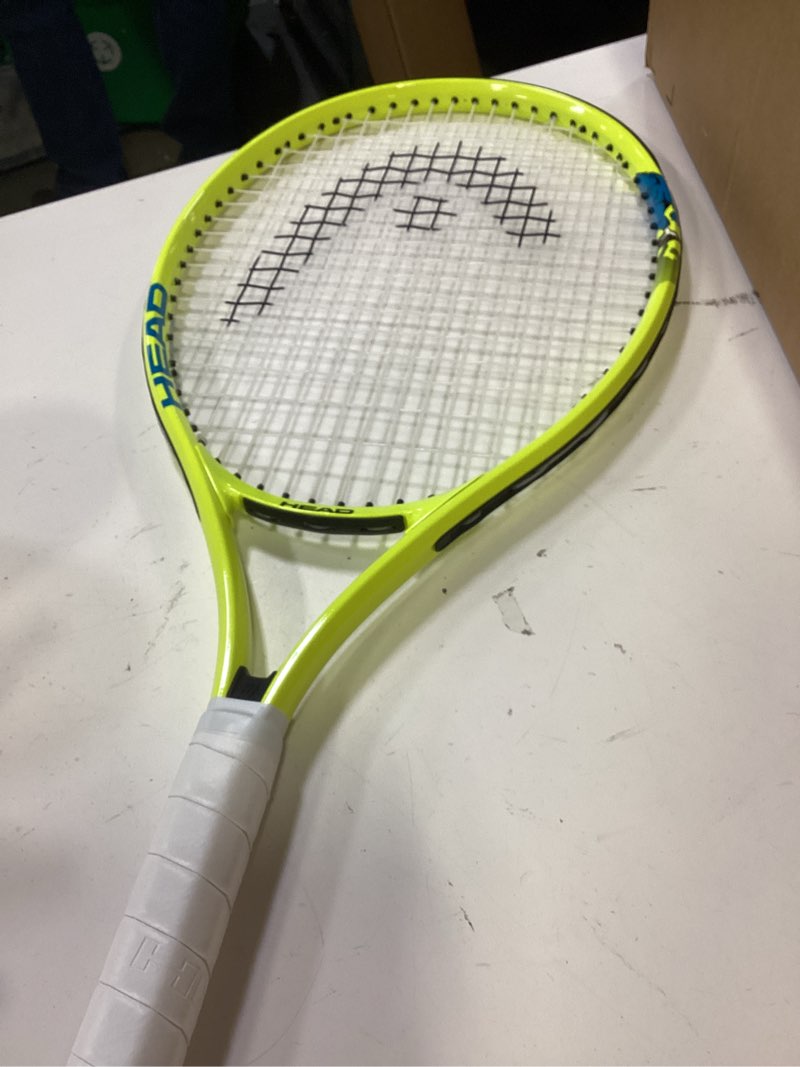 Condition photo showing Good Condition for headtennis racket 4 3/8 yellow
