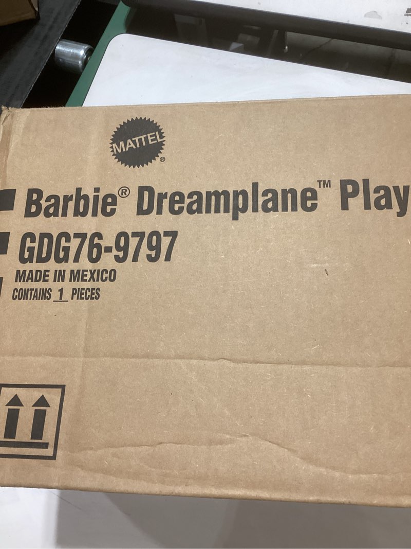 Condition photo showing New/Like New for Barbie Dreamplane Airplane Toys Playset with 15+ Accessories Including Puppy, Snack Cart, Reclining Seats and More (Amazon Exclusive)