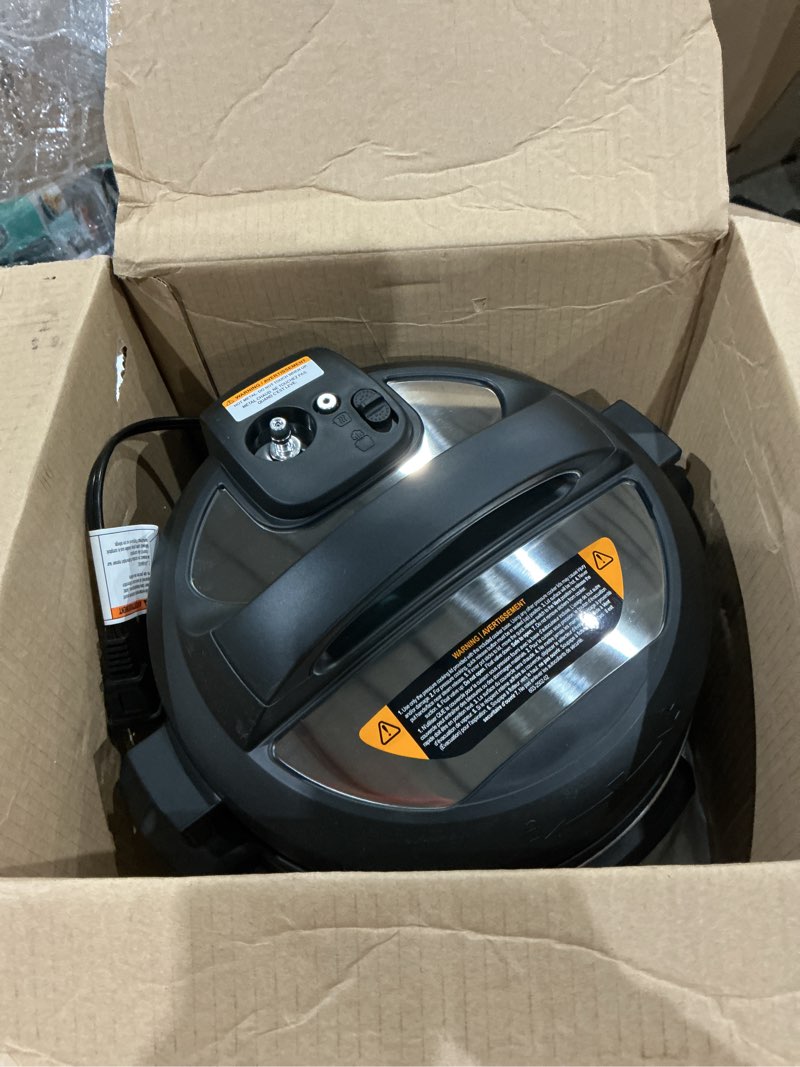 Condition photo showing Good Condition for instant pot duo plus 9-in-1 multicooker, pressure cooker, slow cook, rice maker, steamer, sauté, yogurt, warmer & sterilizer, includes app with over 800 recipes, stainless steel, 6 quarts