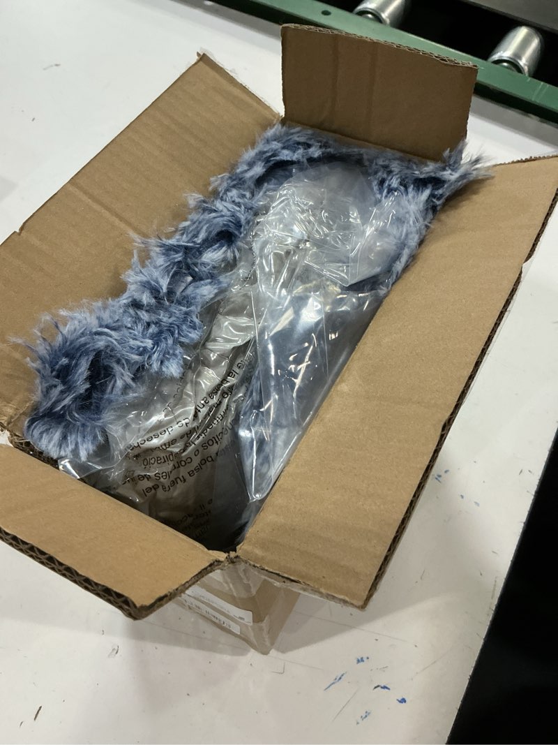 Condition photo showing New/Like New for bedfolks plush dog crate bed, washable cover, faux fur pad, 21"x13", dark blue x-small(21x13'') dark blue