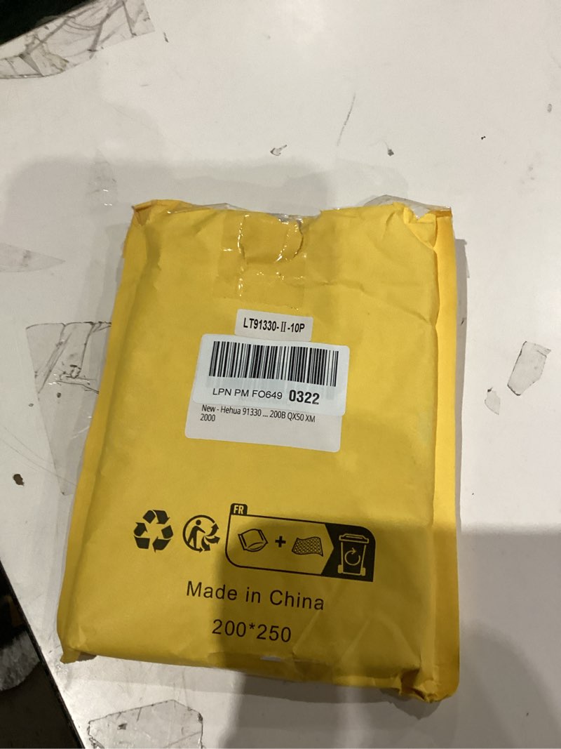 Condition photo showing As Is for Hehua 91330 10697 Label Maker Tape Refill 10PK, Compatible with Dymo Refills 12mm x 4m 1/2 x 13 Black on White Paper Work with Letra Tag Label Maker LT-100H 100T 110T 200B QX50 XM 2000 Black on White 10PK 1/2 inch