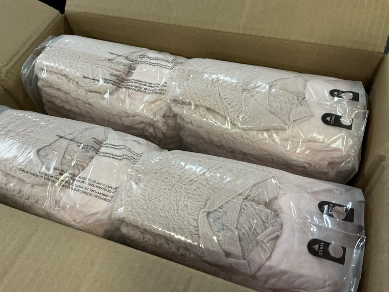 Condition photo showing New/Like New for Depend Fresh Protection Adult Diapers, Incontinence & Postpartum Bladder Leak Underwear for Women, Disposable, Maximum, Large, Blush, 72 Count (2 Packs of 36), Packaging May Vary Large 72