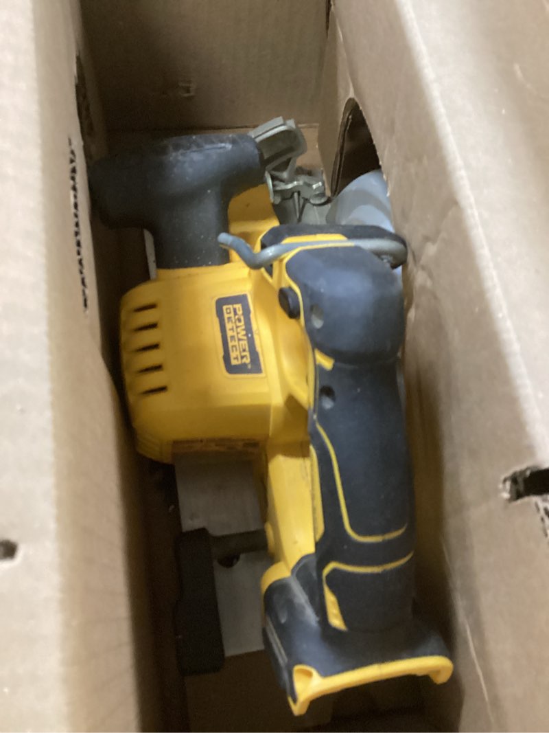Condition photo showing As Is for DEWALT 20V MAX* XR Brushless Cordless 7-1/4 in. Circular Saw (Tool Only) (DCS590B)
