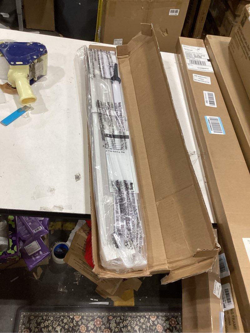 Condition photo showing New/Like New for LazBlinds No Tools No Drill Cordless 1" Vinyl Mini Blinds, 100% Privacy S-Curve Blinds for Indoor Windows, Room Darkening Horizontal Window Blinds and Shades for Home, 20" W x 48" H, Grey Grey 20" W x 48" H