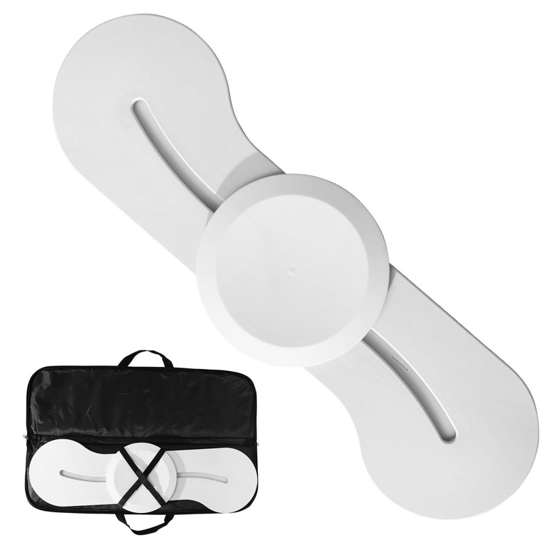 Mobility Transfer Board with Sliding Disk, FSA Eligible, Patient Transfer System for Wheelchair User