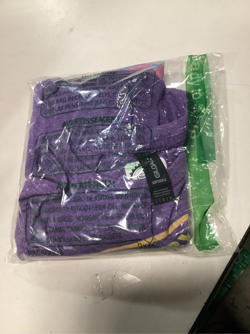 Condition photo showing Good Condition for CC Provided T-Shirt, Men, Purple Heather,  large